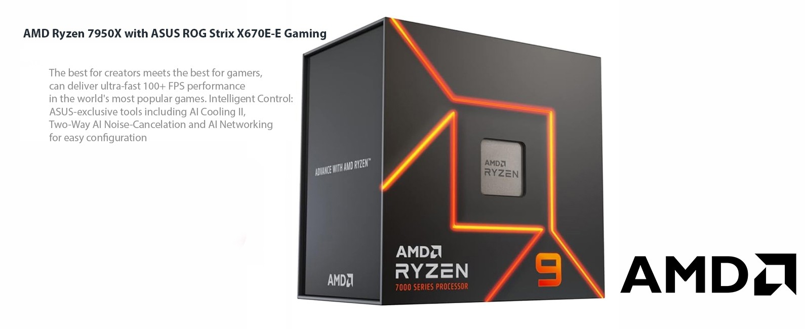AMD Ryzen 7950X with ASUS ROG Strix X670E-E Gaming